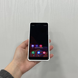 06077 갤럭시X커버5 화이트 64GB 키즈폰 부산 중고폰 팝니다 4만원