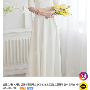 셀프 웨딩, 2부, 피로연, 돌잔치 드레스 (택있음, 거의 새상품)