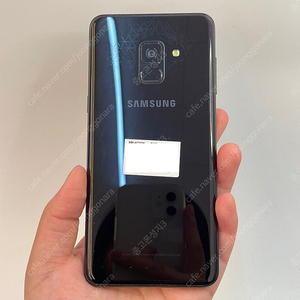 92215(울산중고폰) 갤럭시A8 2018 블랙 32GB 판매합니다 5만원 텔레그램OK