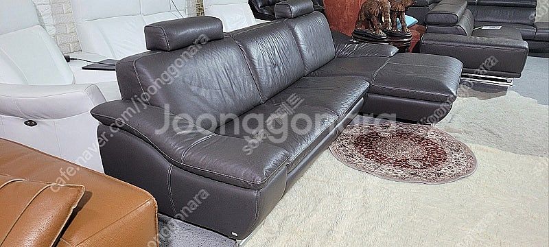 *판매* 칼리아 콘소파 이태리 천연가죽 카우치소파5 7...--4