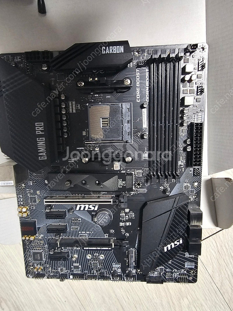 고장난 MSI B450 GAMING PRO CARBON--0