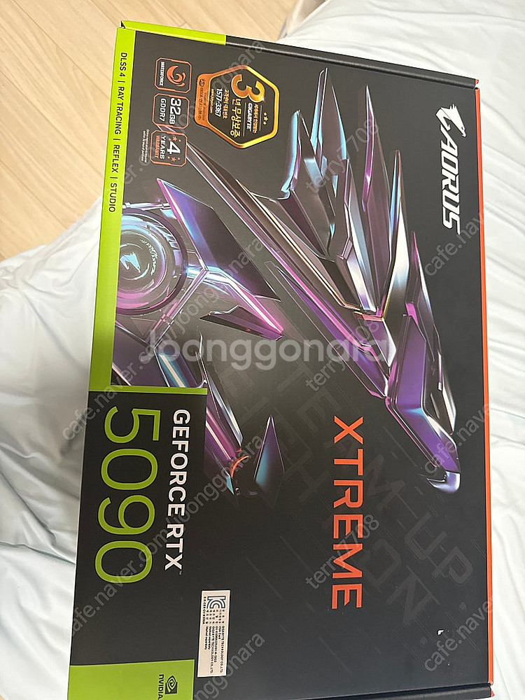 (가격포기)기가바이트 RTX5090 워터포스 판매합니다...--0