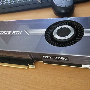 [팝니다] RTX 3080 MANLI blower 타입 판매합니다. (만리, 커스텀수냉, 수냉자켓용)