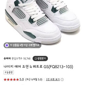 나이키키즈 에어조던4