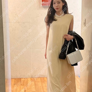 새상품/ 아상블라주 미우 스티치 롱 원피스 맥시 드 레스 피로연 드레스 시에 오르 더로랑 유메르 메비 공드린