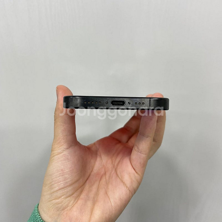 90741 아이폰15프로 블랙티타늄 128GB A급 부...--3