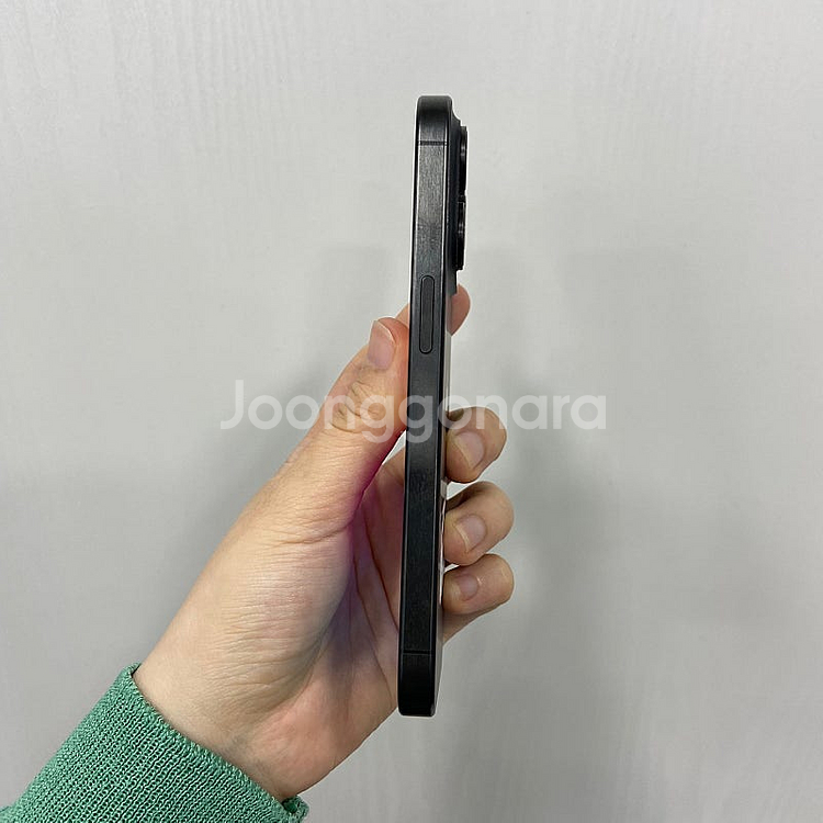90741 아이폰15프로 블랙티타늄 128GB A급 부...--4