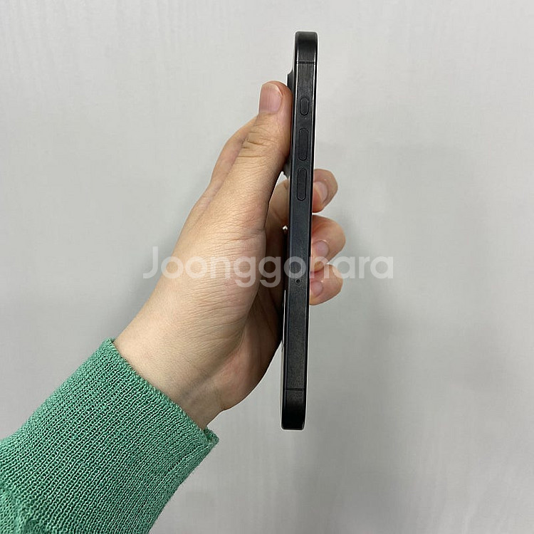 90741 아이폰15프로 블랙티타늄 128GB A급 부...--6