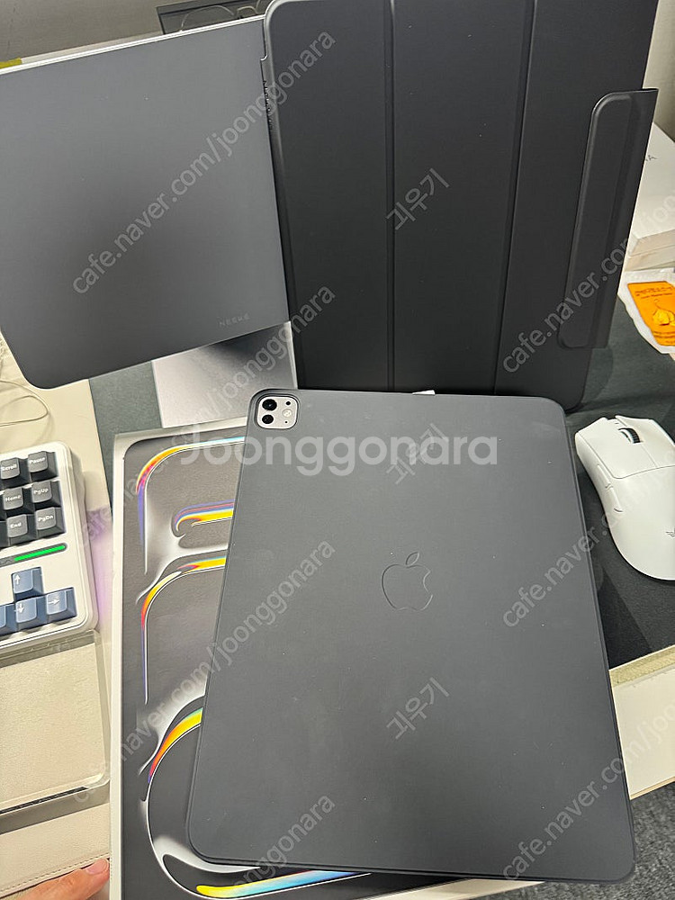 아이패드 프로 13 M4 256GB 셀룰러 스페이스 블...--0