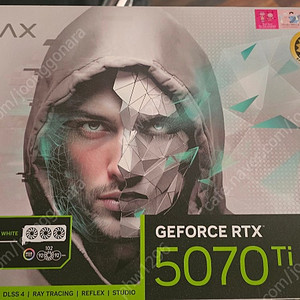 갤럭시 RTX 5070TI EX GAMER OC 화이트 미개봉 팝니다