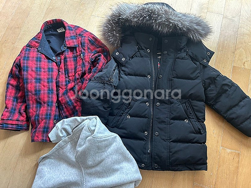 무스너클패딩XXS 및 블루독점퍼등등 일괄급처--0