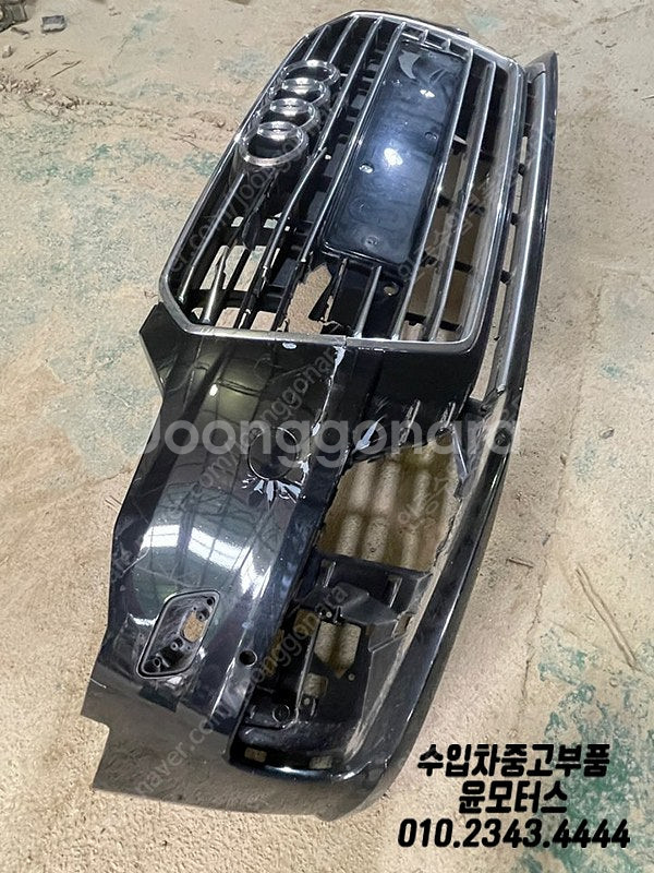 아우디 A6 4G 후기 앞범퍼 판매--0