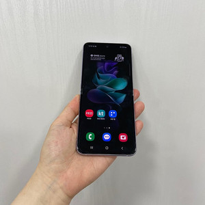 88362 갤럭시Z플립3 라벤더 256GB 부산 중고폰 팝니다 18만원