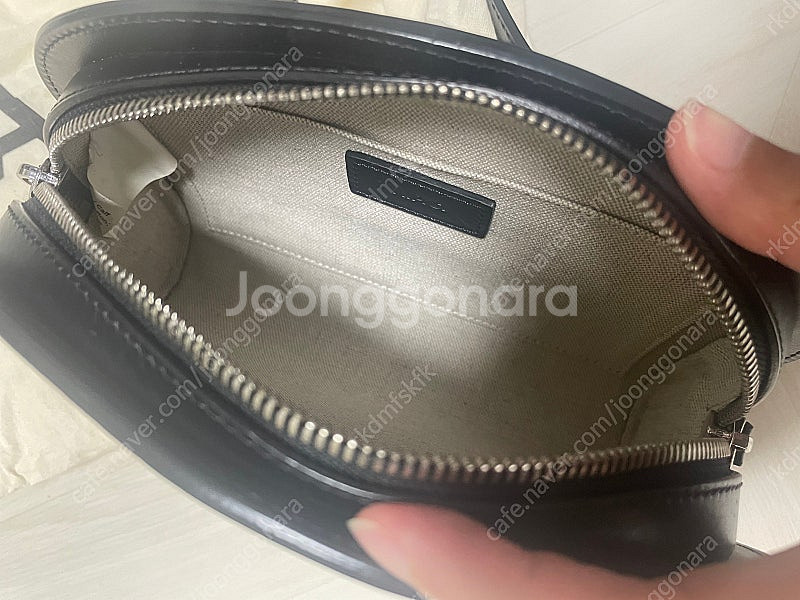 apc 아페쎄 하프문 벨트백 중고 택포--6