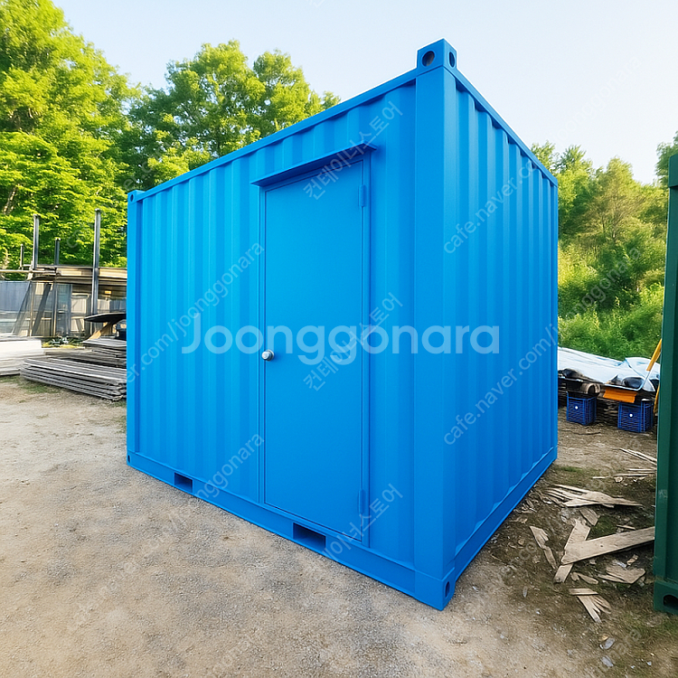 [경기도 여주] 3M x 2M 창고용 중고 컨테이너! 외부 도색 완료 + 전기설비 포함!--0