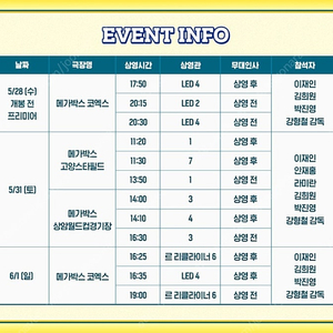 5/28일 하이파이브 무대인사 A열 양도합니다.