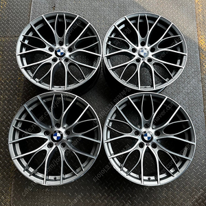 18인치 BMW 405M st 건메탈폴리쉬 대만산 중고휠 1대분