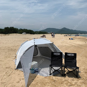 레카코후 텐트 & 하이브로우 의자 2개