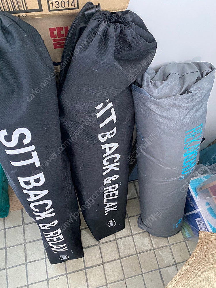 레카코후 텐트 & 하이브로우 의자 2개 이미지