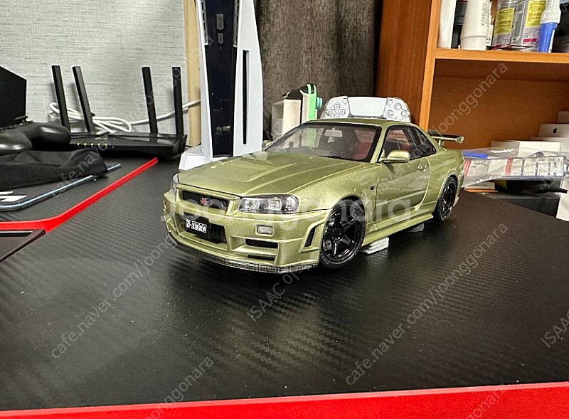 1:18 1/18 모터헬릭스 R34 Z튠 다이캐스트 판...--0