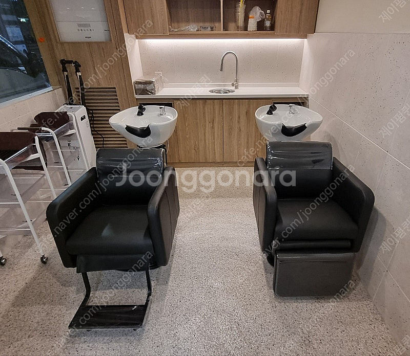 새상품 국산 반자동 샴푸대 (원하는색상 맞춤제작)--2