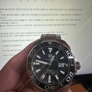 테그호이어 아쿠아레이서 43mm way201a 팝니다