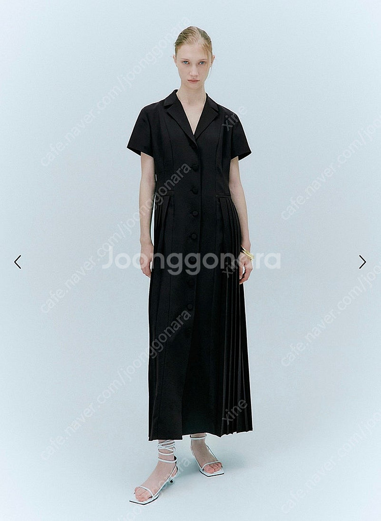 오르 ORR 플리츠 자켓 드레스(새상품)--1