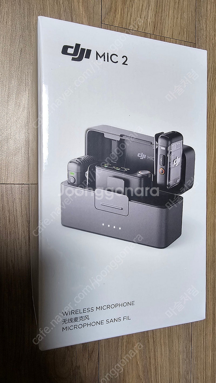 미개봉 DJI Mic 2 (2 TX + 1 RX +--0
