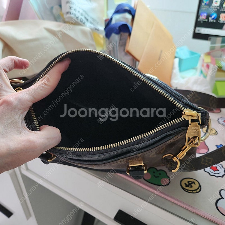 루이비통 모노그램 팔라스 BB 토드백+크로스스트랩 2W...--3