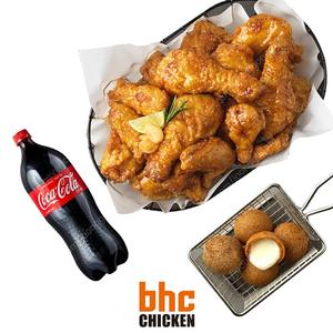 [BHC치킨] BHC 치킨 골드킹 콤보+치즈볼+콜라1.25L 기프티콘 판매합니다. 치킨 쿠폰 상품권 골드킹콤보