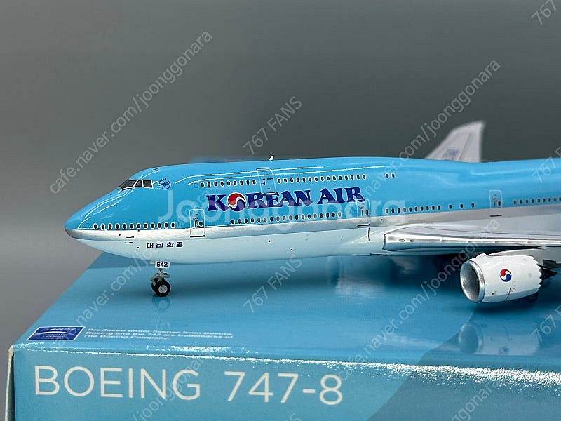 1:400 대한항공 B747-8 HL7642/7636 국적기 다이캐스트 모형 [NG Models]--2