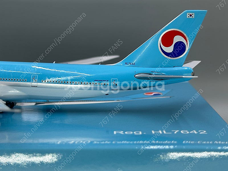 1:400 대한항공 B747-8 HL7642/7636 국적기 다이캐스트 모형 [NG Models]--3
