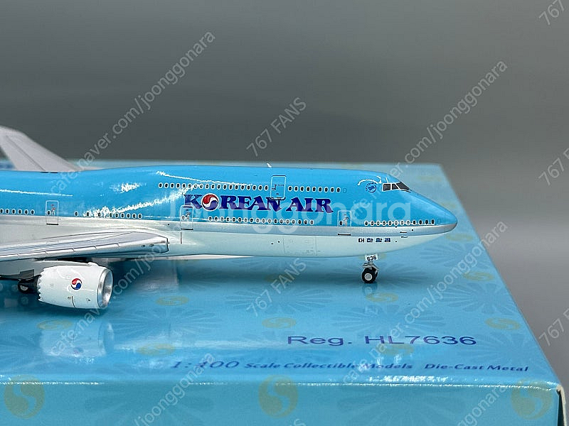 1:400 대한항공 B747-8 HL7642/7636 국적기 다이캐스트 모형 [NG Models]--4