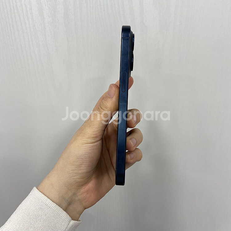 88244 아이폰15프로 블루티타늄 128GB A급 부...--4