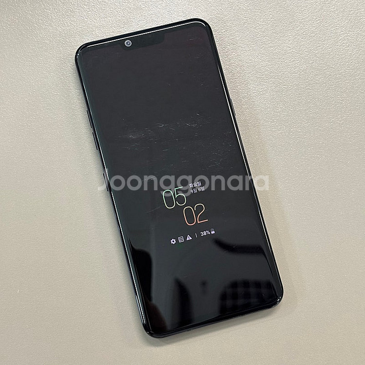 LG G8 블랙색상 128용량 미파손 가성비 꿀매물 서...--7
