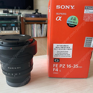 소니 FE /PZ 16-35mm F4 렌즈 판매
