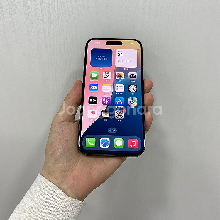 94113 아이폰15프로 블랙티타늄 256GB 부산 중...--0
