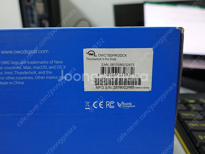 ThunderBolt Dock/Hub(썬더볼트3, 썬더...--1