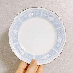 [개별가]단종 빈티지 노리다케 레이스우드 실버 소접시, 대접시