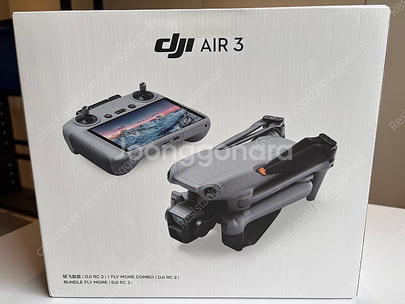 DJI 에어3(AIR3) 플라이모어콤보 RC2 (풀박스...--7
