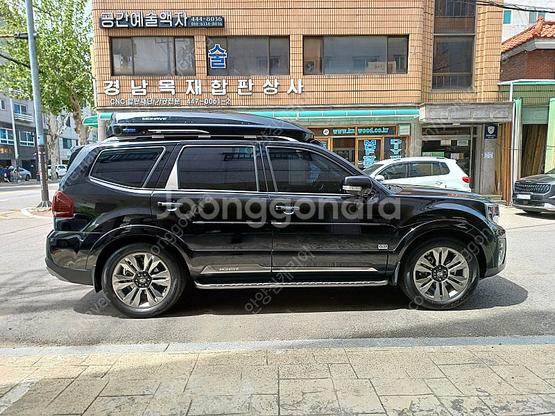 지붕위 밀착형 코토 일체형루프박스 어닝,윈드가드 당일재...--8
