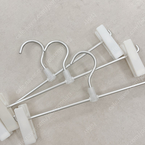 MUJI 무인양품 알루미늄 팬츠 스커트용 행거 옷걸이 바지걸이 10개