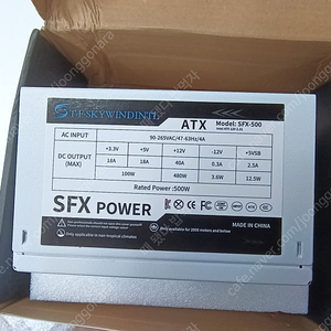 T.F.SKYWINDINTL ATX SFX500W PSU Mini 파워 서플라이