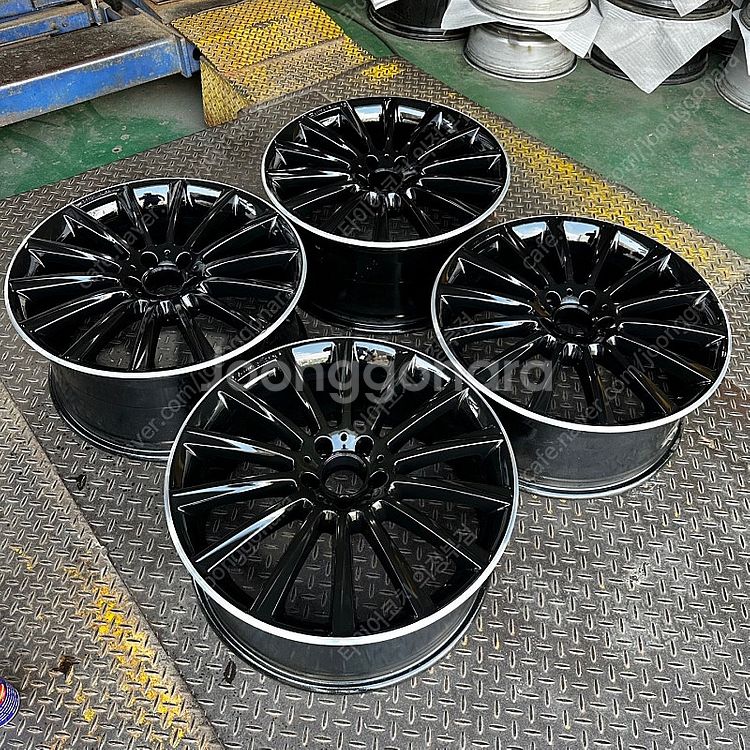 20인치 벤츠 W222 S클래스 AMG 마차 유광블랙림...--1