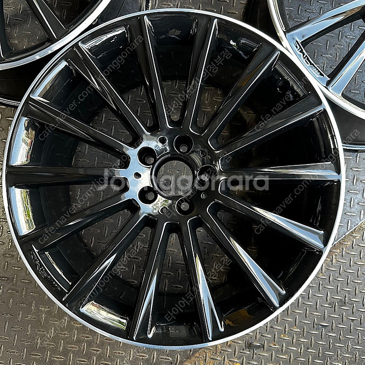 20인치 벤츠 W222 S클래스 AMG 마차 유광블랙림...--3