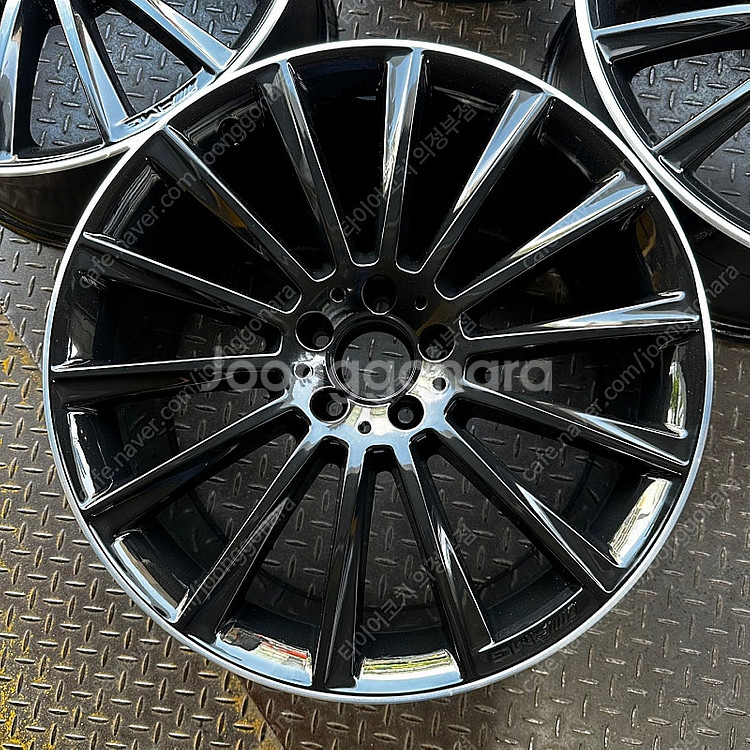 20인치 벤츠 W222 S클래스 AMG 마차 유광블랙림...--4