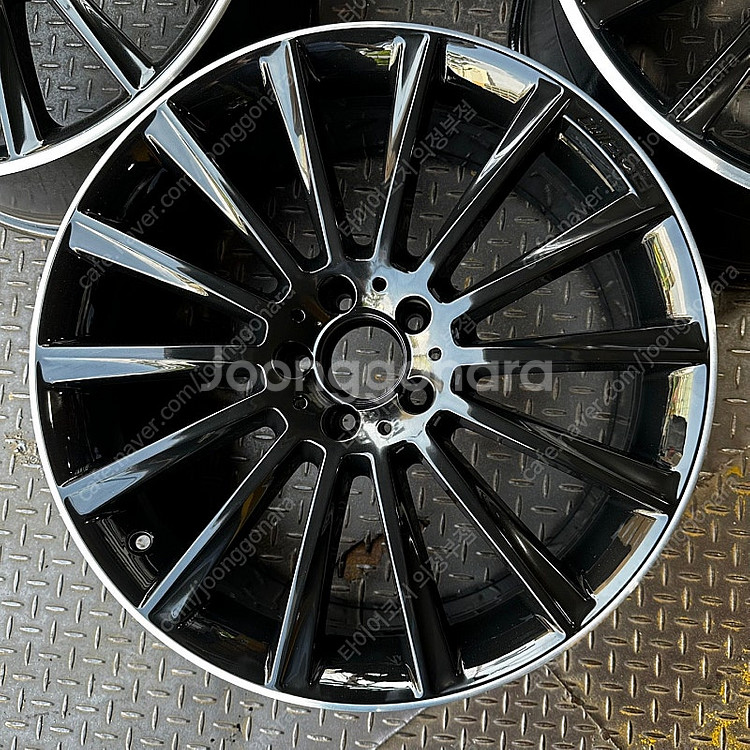 20인치 벤츠 W222 S클래스 AMG 마차 유광블랙림...--5