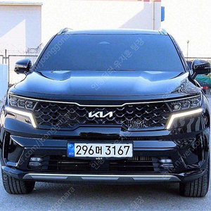 쏘렌토 중고 가격 쏘렌토 MQ4 중고 검정색 2023년식 10,861km HEV 1.6 2WD 시그니처 중고자동차