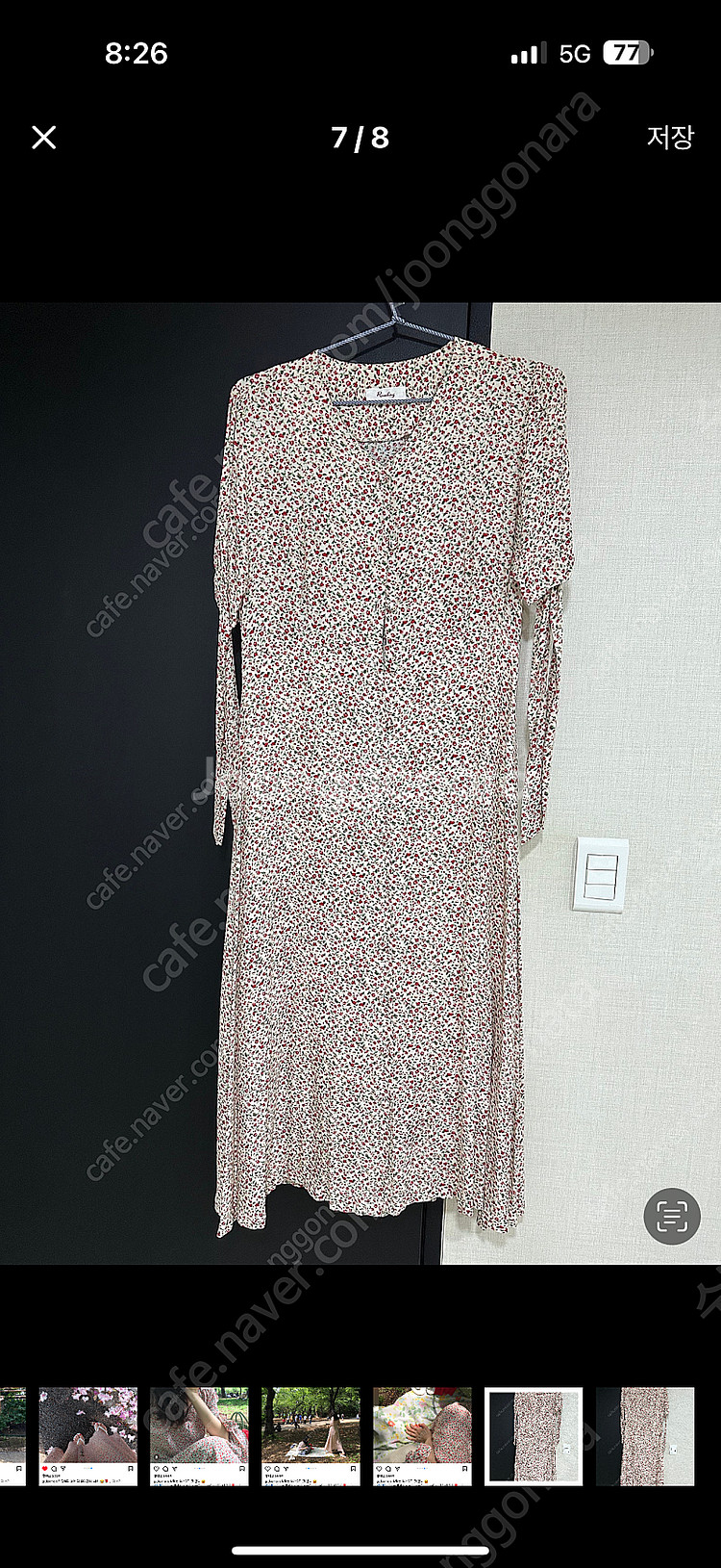 로즈베이 잔꽃 원피스--6