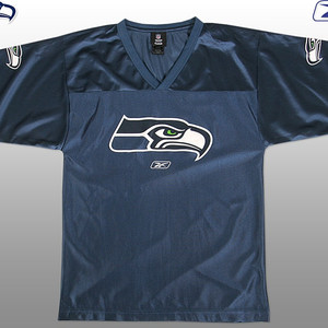 NFL Seattle Seahawks 풋볼져지 S(95) 정품Reebok Made in Korea (무료배송)/희귀소장품